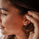 Personalised jewellery - KBN Jewellery - handmade jewellery – custom jewellery gifts –  tiny stud earrings – stacking earrings – everyday earrings