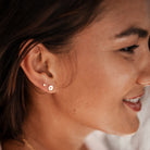 Personalised jewellery - KBN Jewellery - handmade jewellery – custom jewellery gifts –  tiny stud earrings – stacking earrings – everyday earrings