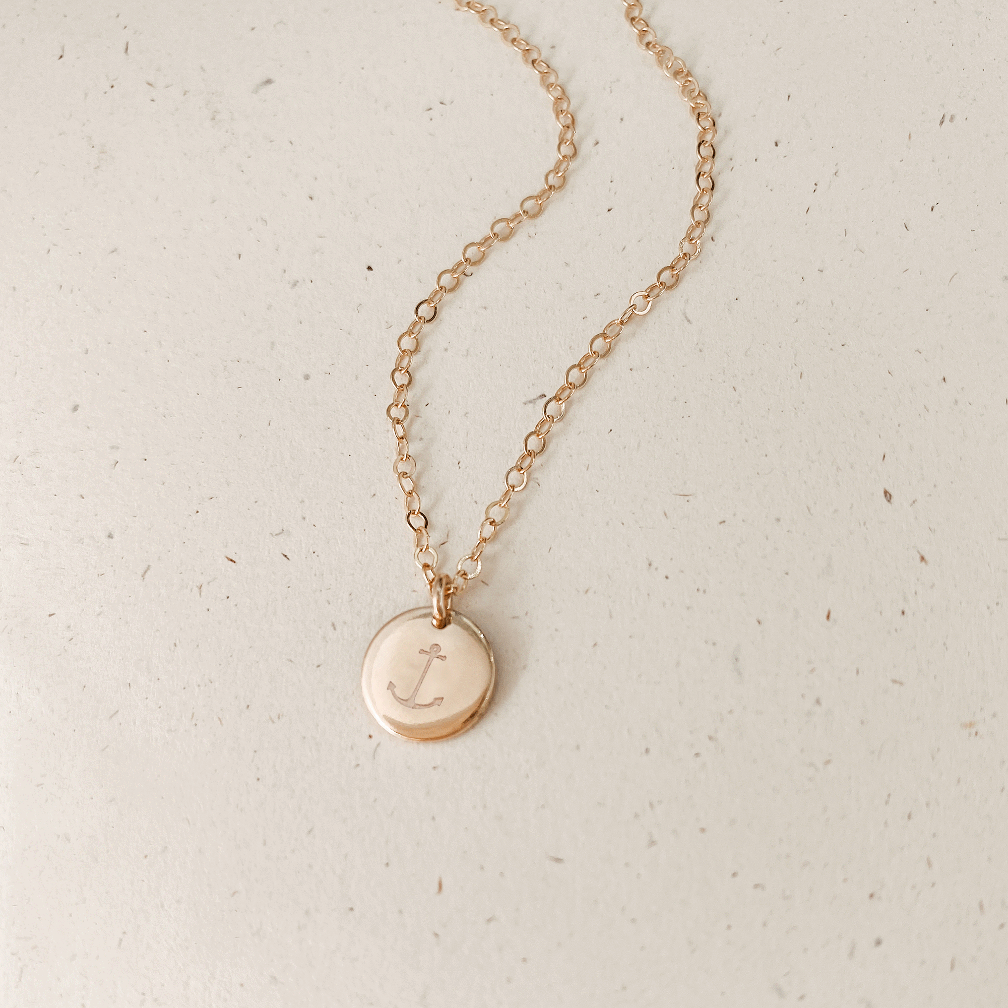 Sofia Necklace - Personalised jewellery - KBN Jewellery - handmade jewellery – small pendant necklace – initial necklace – symbol necklace – family initial necklace – children’s initial necklaces – birth flower initial necklace - symbol necklace