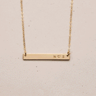 Personalised jewellery - KBN Jewellery - handmade jewellery – Personalised Jewellery gifts – Dainty jewellery- bar necklace – dainty bar necklace – personalised date necklace – roman numerals necklace – name bar necklace – words of affirmation necklace