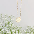 You + Me Medium Pendant Necklace - KBN Jewellery - personalised necklace - initial necklace - personalised gift - children's initial necklace - gift ideas for mum - personalised mothers day orders