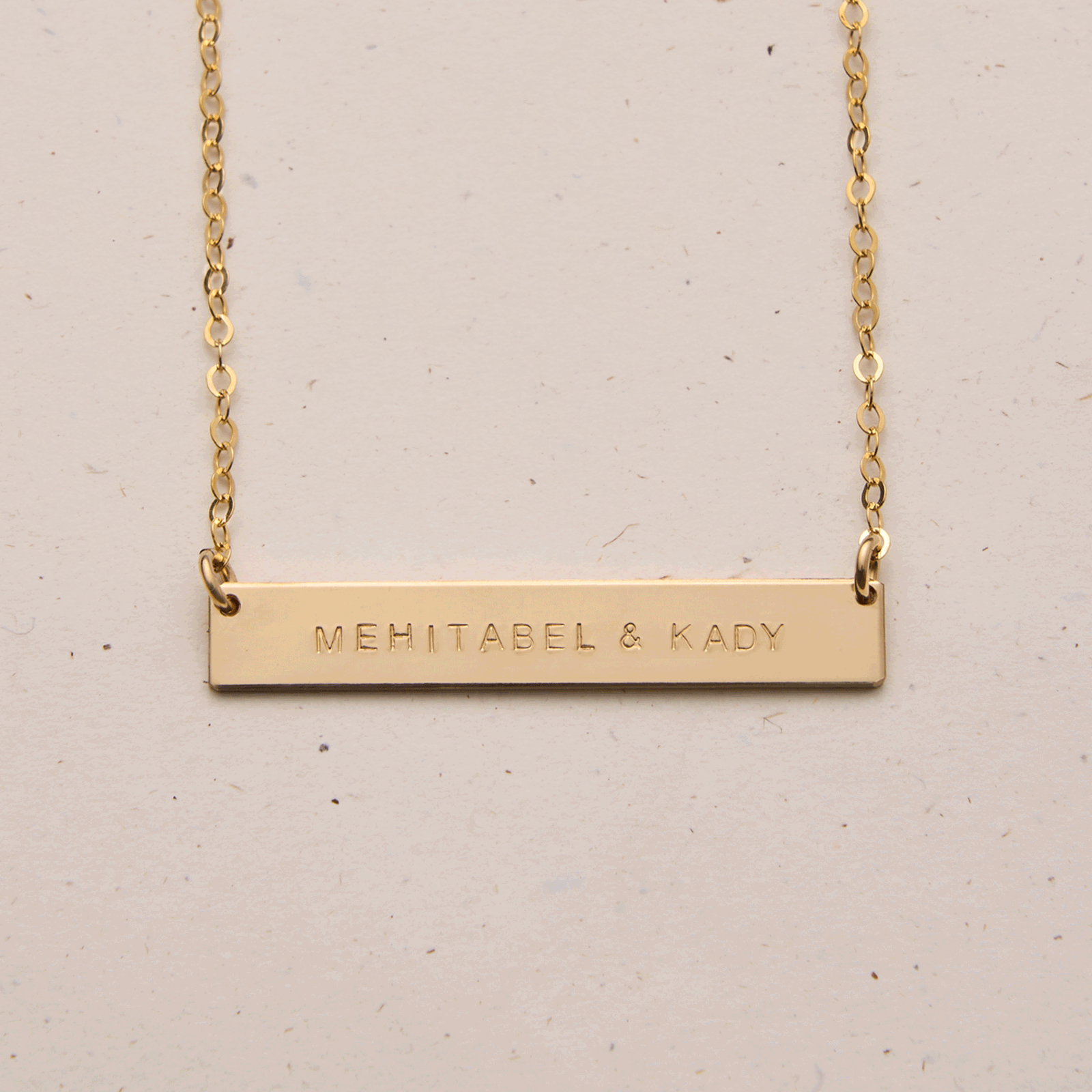 Personalised jewellery - KBN Jewellery - handmade jewellery – Personalised Jewellery gifts – Dainty jewellery- bar necklace – dainty bar necklace – personalised date necklace – roman numerals necklace – name bar necklace – words of affirmation necklace – long bar necklace – layering necklace – layering necklace inspiration – wedding gift idea – wedding gift idea for bride