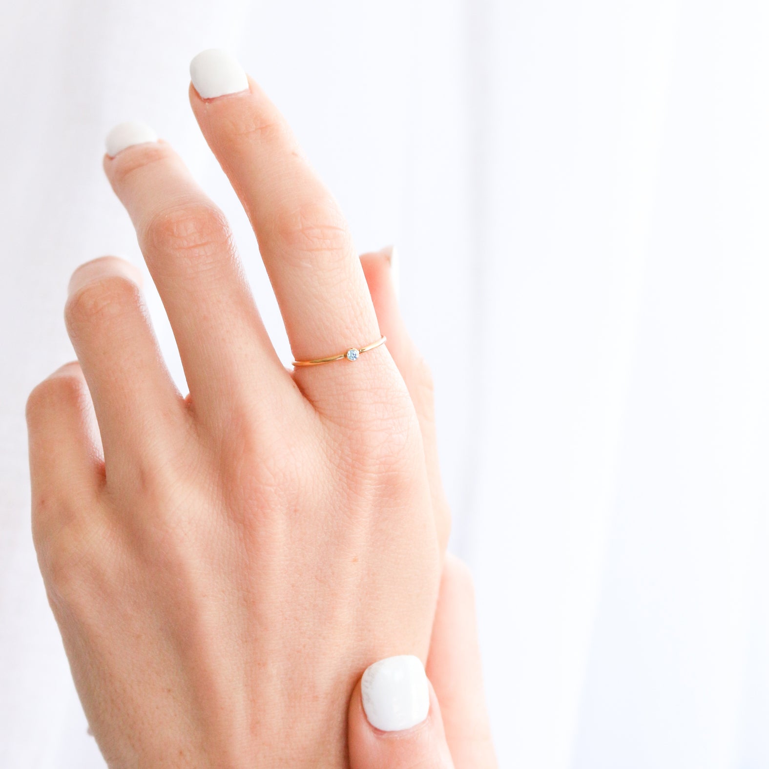 Personalised jewellery – handmade jewellery – KBN jewellery – dainty ring – birth month ring – birthstone ring – affordable ring – fortune ring – December  stone rings – birthstone ring – stacking ring – blue stone ring