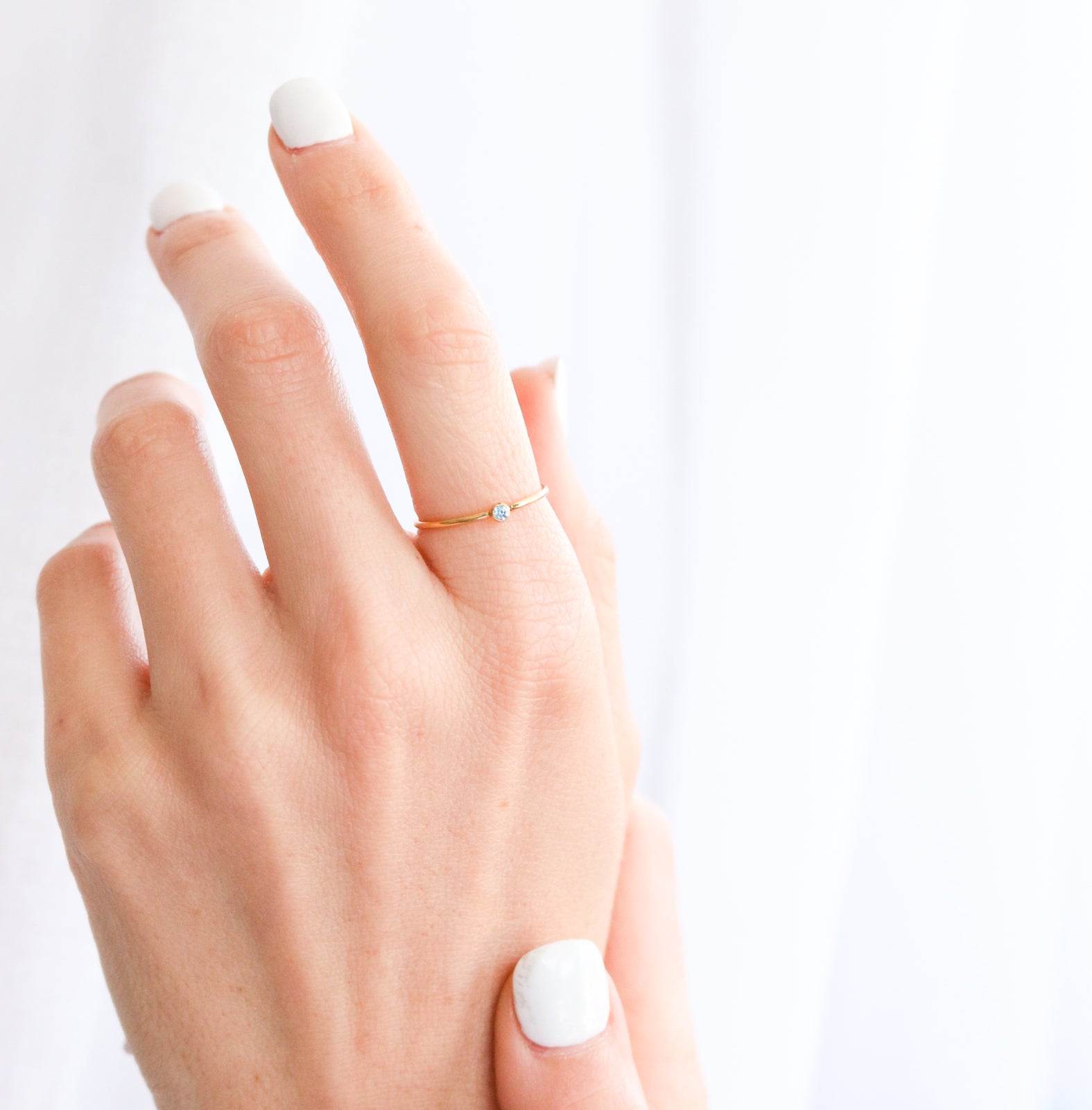 Personalised jewellery – handmade jewellery – KBN jewellery – dainty ring – birth month ring – birthstone ring – affordable ring – fortune ring – December  stone rings – birthstone ring – stacking ring – blue stone ring