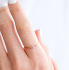 Personalised jewellery – handmade jewellery – KBN jewellery – dainty ring – birth month ring – birthstone ring – affordable ring – hope and happiness  ring – June  stone rings – birthstone ring – stacking ring – purple stone ring