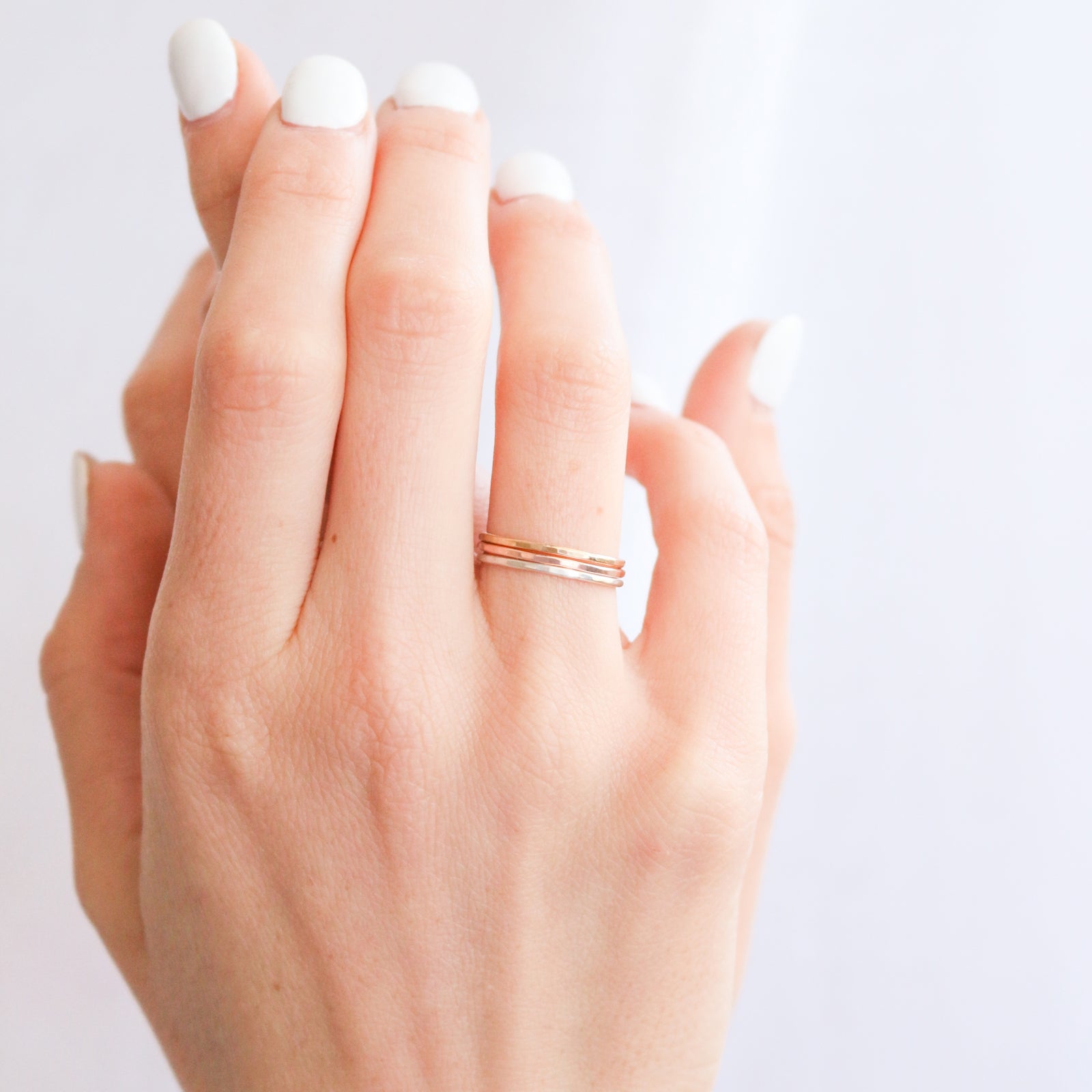 Personalised jewellery - KBN Jewellery - handmade jewellery – Personalised Jewellery gifts – ring – simple ring – stacking ring – textured ring