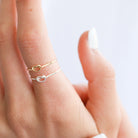 Personalised jewellery - KBN Jewellery - handmade jewellery – Personalised Jewellery gifts – Dainty jewellery – love ring – stacking ring – small knot ring – knot ring  – knot ring – stacking ring – ring that represents love
