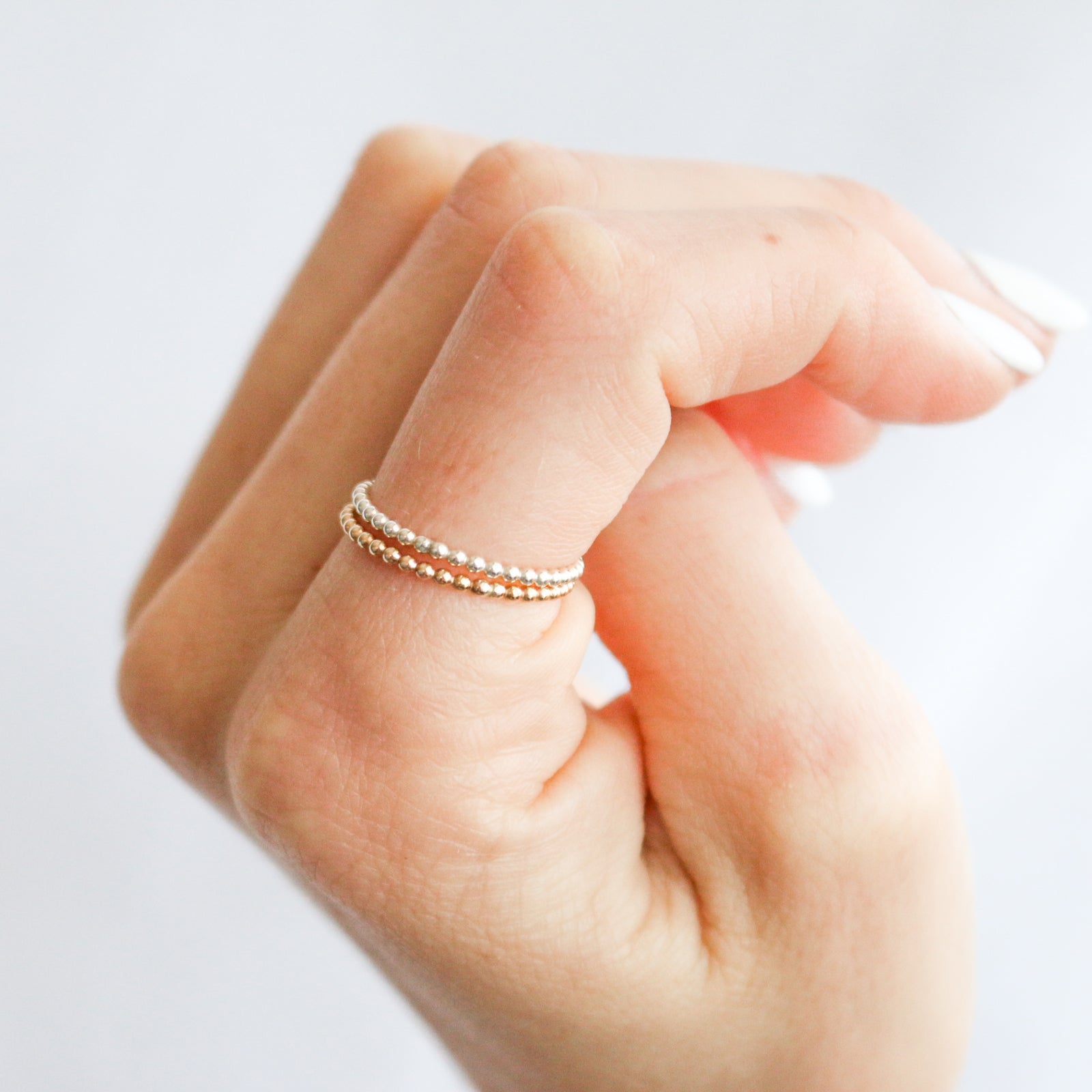 Personalised jewellery – handmade jewellery – KBN jewellery – Australian made jewellery – handmade rings – beaded rings  – Australian made ring – Australian handmade jewellery – Brisbane jewellery – stacking ring – everyday ring