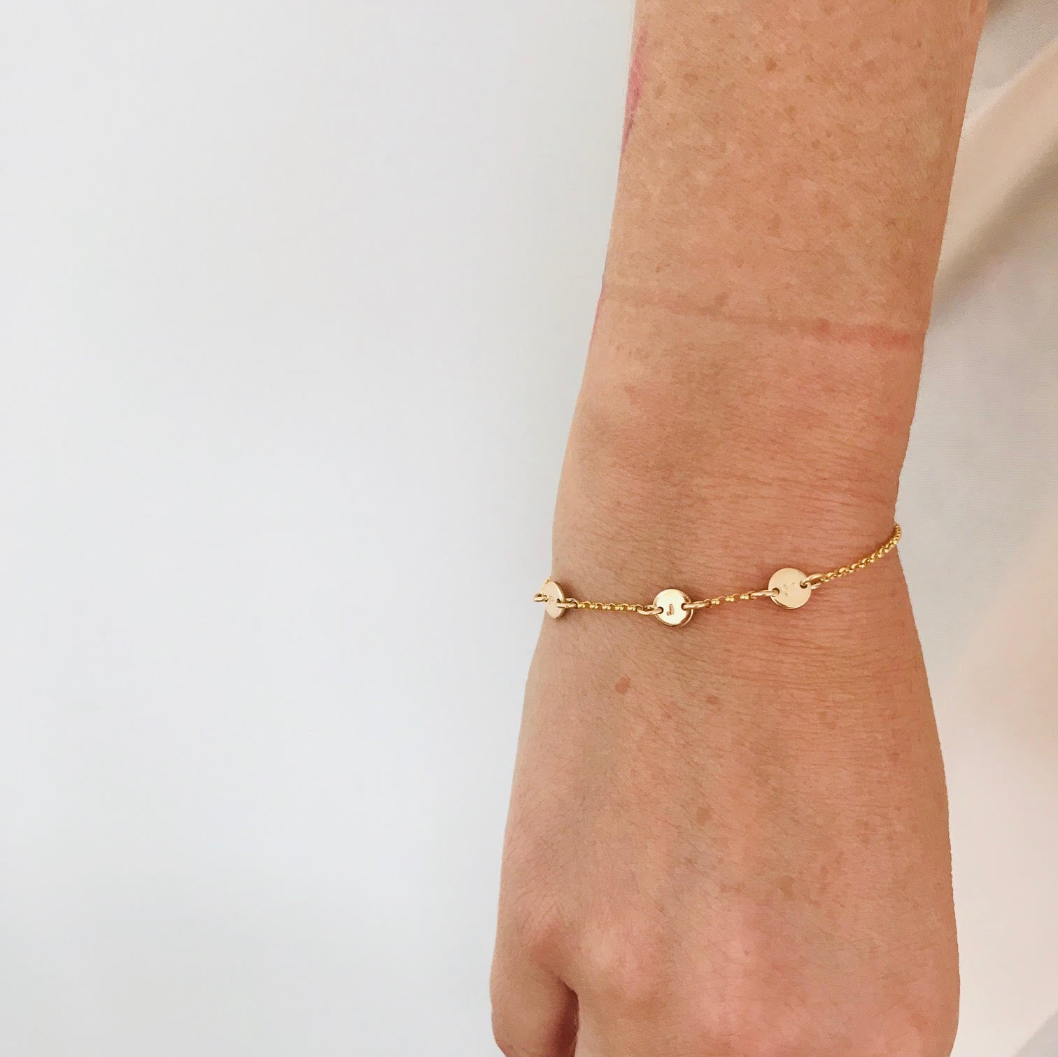 Personalised jewellery - KBN Jewellery - handmade jewellery – Personalised Jewellery gifts – personalised bracelet – symbol bracelet – simple bracelet – kid friendly bracelet – Aussie made jewellery – Australian made – sustainable jewellery – dainty bracelet