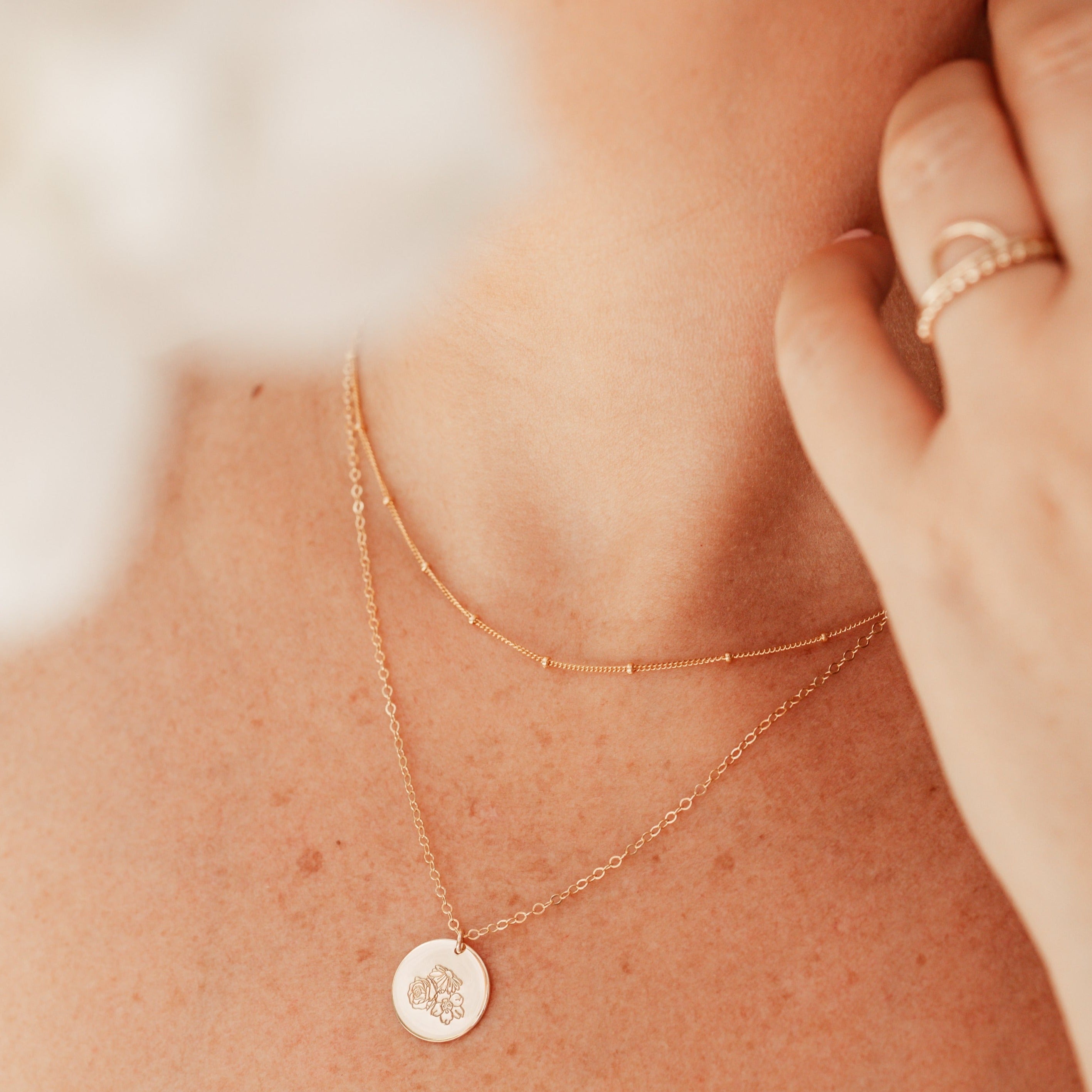 Personalised jewellery - KBN Jewellery - handmade jewellery – custom jewellery gifts – dainty necklace – stacking necklace – layering necklace – simple chain – affordable jewellery – Australian made jewellery 