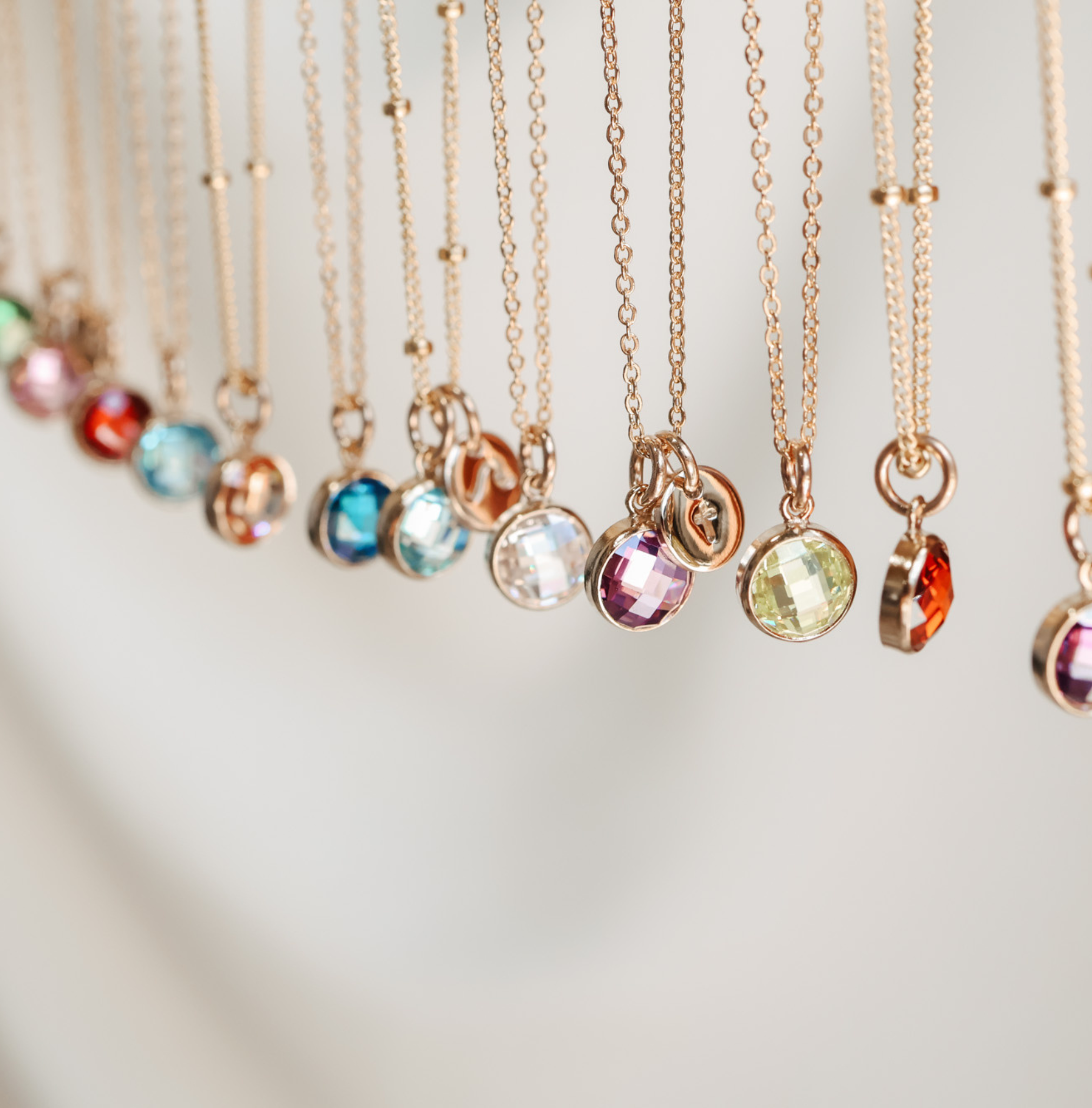 Personalised jewellery – handmade jewellery – KBN jewellery – Australian made jewellery – crystal pendant – birthstone drop necklace – birthstone pendant for necklace – crystal birthstone drop  – birthstone jewellery – red  stone pendant – dark red birthstone for necklace – July  birthstone pendant – July  birthstone drop