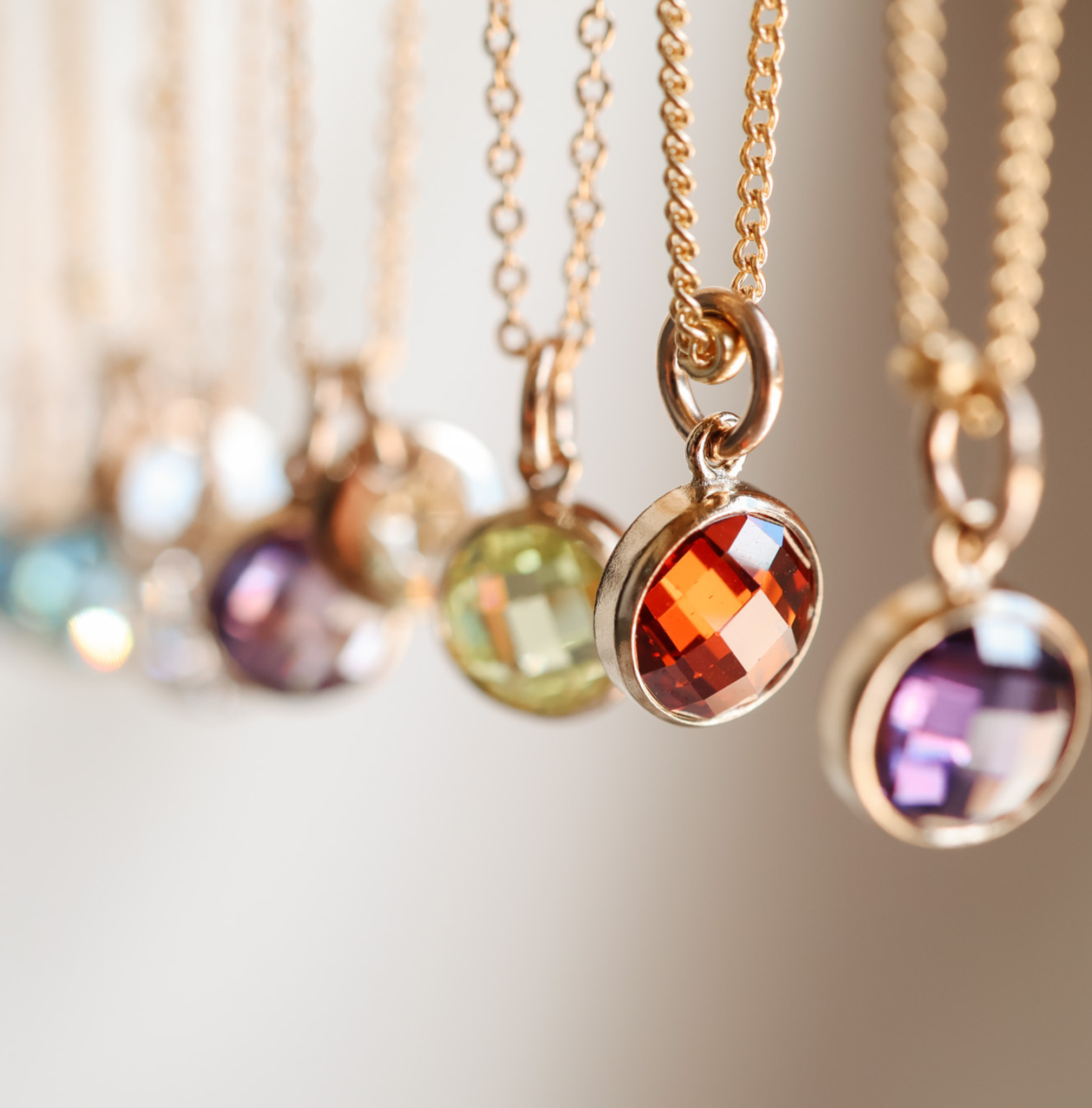 Personalised jewellery – handmade jewellery – KBN jewellery – Australian made jewellery – crystal pendant – birthstone drop necklace – birthstone pendant for necklace – crystal birthstone drop  – birthstone jewellery – red stone pendant – dark red birthstone for necklace – January birthstone pendant – Janurary  birthstone drop