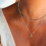 Birthstone Drop Necklace • August