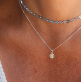 Birthstone Drop Necklace • August