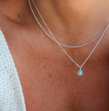 Birthstone Drop Necklace • March