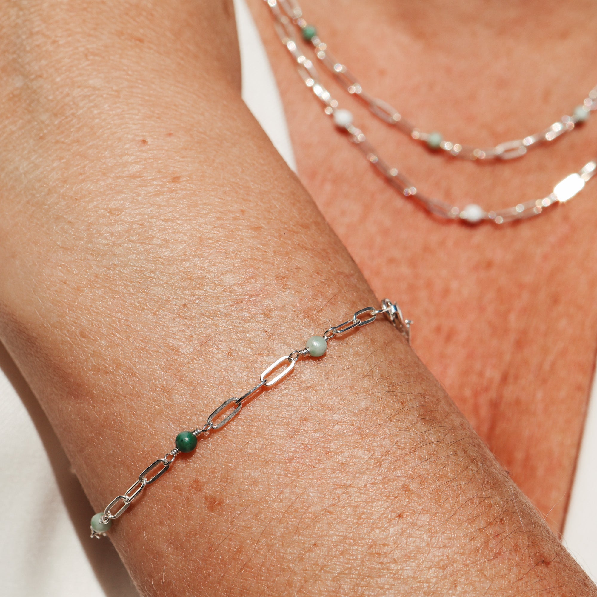 gifts – Australian Made – gemstone necklace – blue lapis bracelet – green jade bracelet – amethyst bracelet black obsidian bracelet – peach aventurine earrings – white howlite bracelet – gemstone bracelet – beaded bracelet  