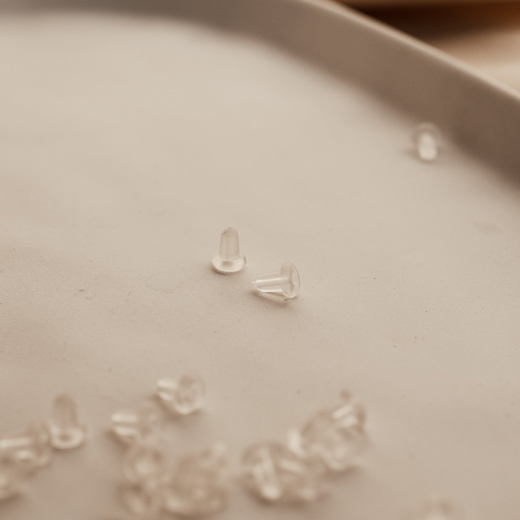 Personalised jewellery - KBN Jewellery - handmade jewellery – Personalised Jewellery gifts – rubber earrings backs – earring backs suitable for all earrings – children friendly earring backs – comfy earring backs 