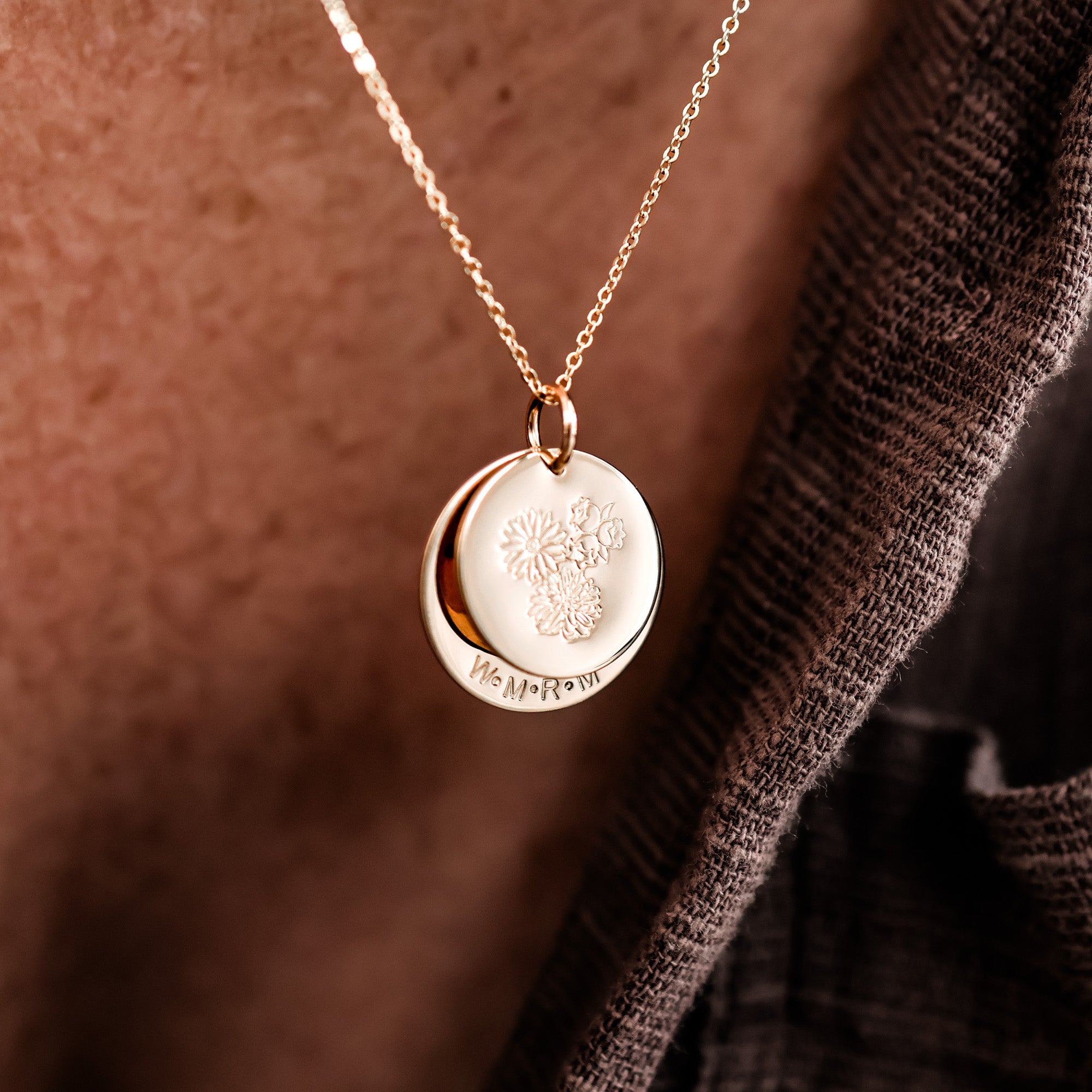 Personalised jewellery - KBN Jewellery - handmade jewellery – Personalised Jewellery gifts – Dainty jewellery- Dainty necklace – stacked necklace – kids name necklace – initial necklace – children’s name necklace – family necklace – kids birth flower necklace – birth flower and initial necklace