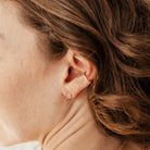 Personalised jewellery - KBN Jewellery - handmade jewellery – Personalised Jewellery gifts – Australian Made – ear cuff – no piecing earring – cuff earring – thick cuff 