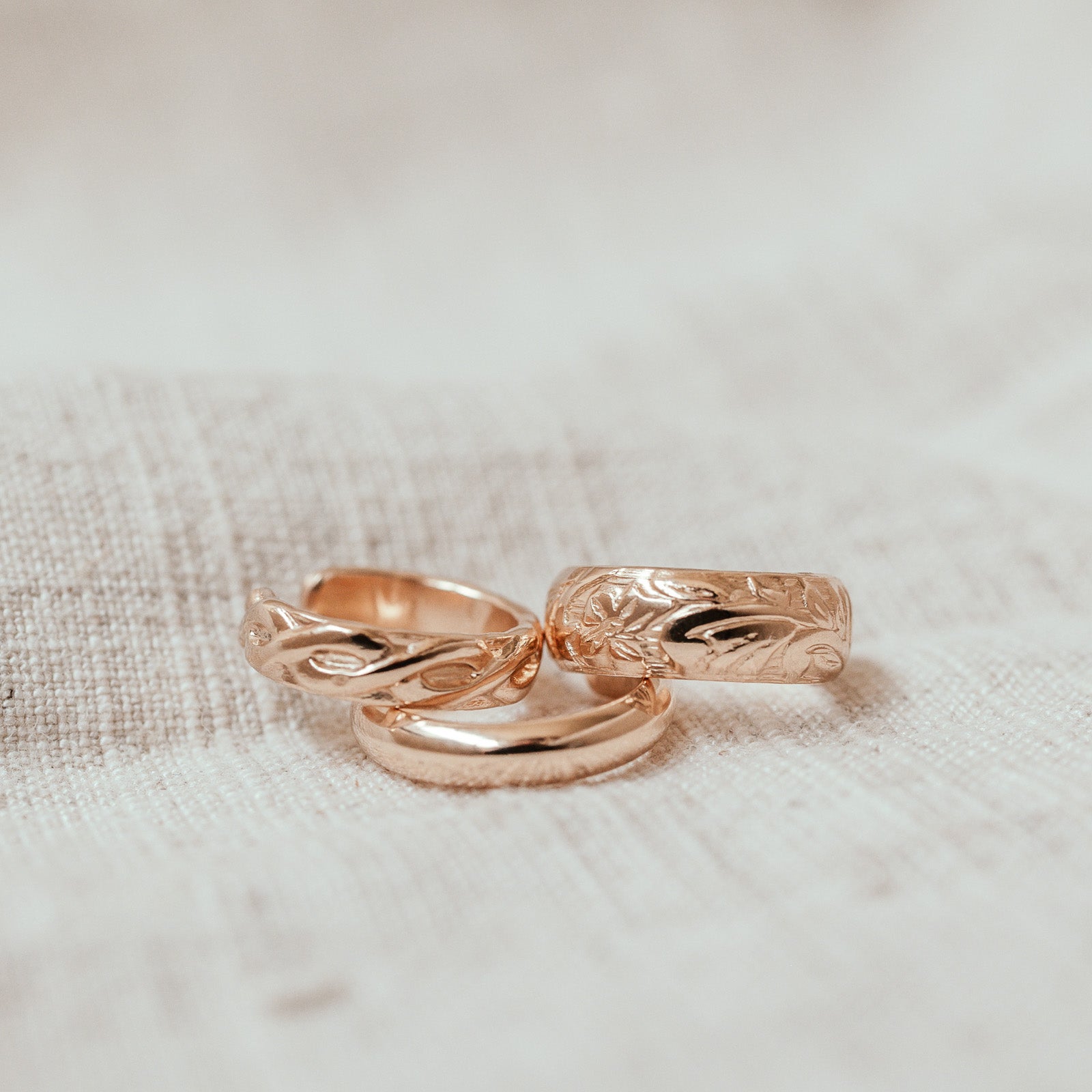 Personalised jewellery - KBN Jewellery - handmade jewellery – Personalised Jewellery gifts – Australian Made – ear cuff – no piecing earring – cuff earring – thick cuff – patterned ear cuff 