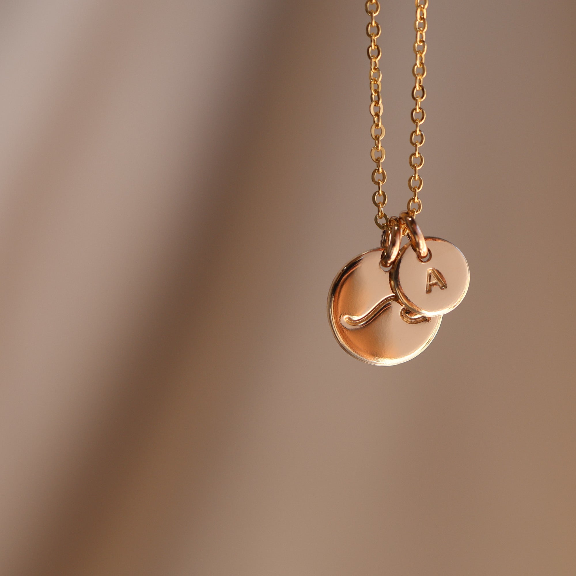 Personalised jewellery - KBN Jewellery - handmade jewellery – Personalised Jewellery gifts – personalised necklace – simple pendants – symbol necklace – initial necklace – dainty jewellery 