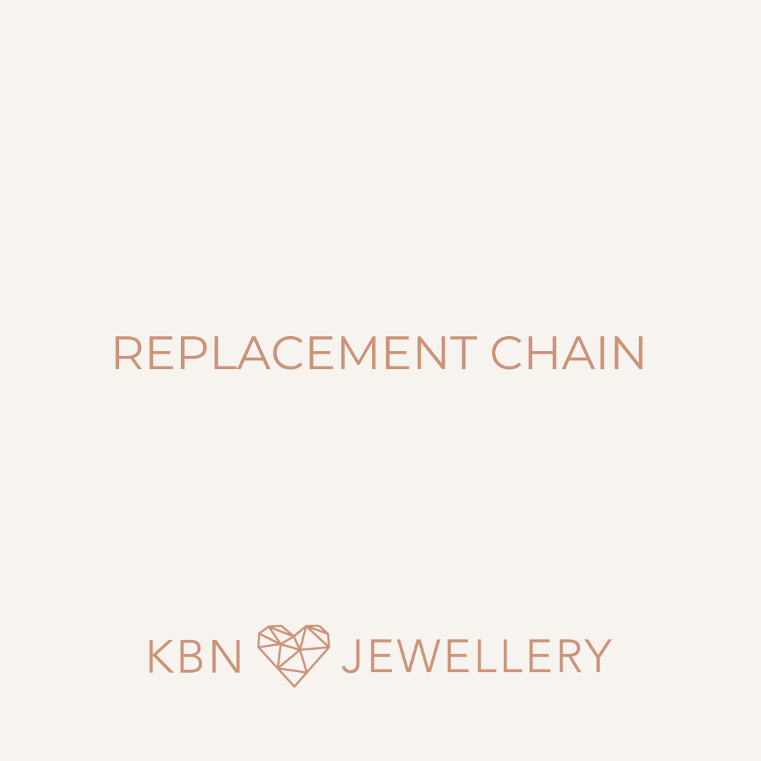 Personalised jewellery - KBN Jewellery - handmade jewellery – Personalised Jewellery gifts – Dainty jewellery- Dainty necklace – replacement chain – chain break – new necklace chain 