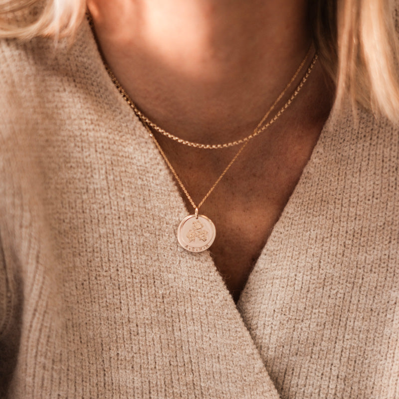 Personalised jewellery - KBN Jewellery - handmade jewellery – Personalised Jewellery gifts – Dainty jewellery- Dainty necklace – stacked necklace – kids name necklace – initial necklace – children’s name necklace – family necklace – kids birth flower necklace – birth flower and initial necklace