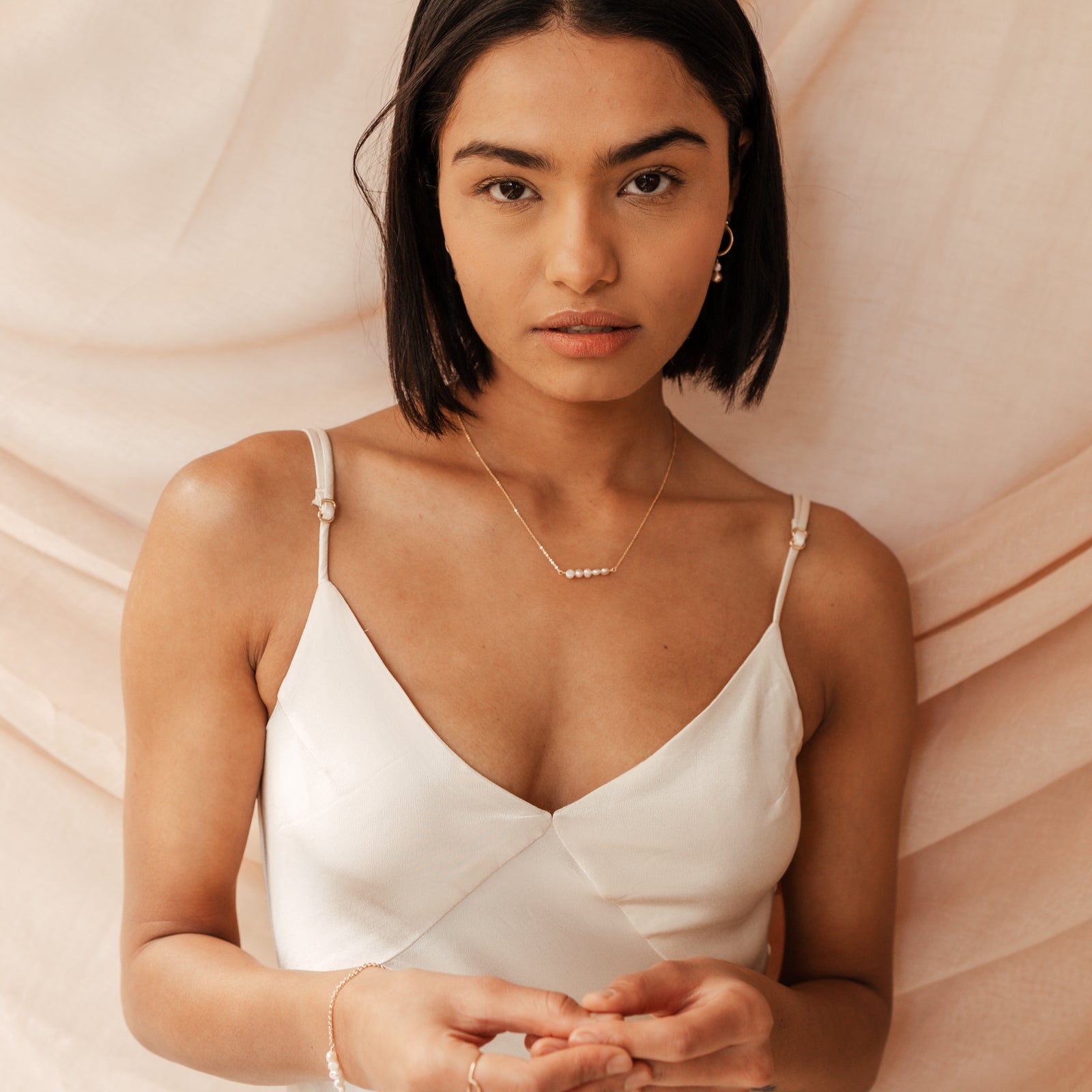 Personalised jewellery – handmade jewellery – KBN jewellery – Australian made jewellery – real pearl necklace - pearl stack necklace - handmade pearl jewellery - handmade pearl necklace - Australian made pearl necklace - unique pearl necklace 