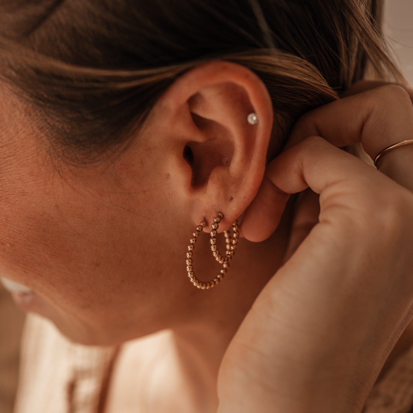 Personalised jewellery - KBN Jewellery - handmade jewellery – custom jewellery gifts – beaded hoops – statement earrings – everyday earrings – handmade earrings – Australian made earrings 