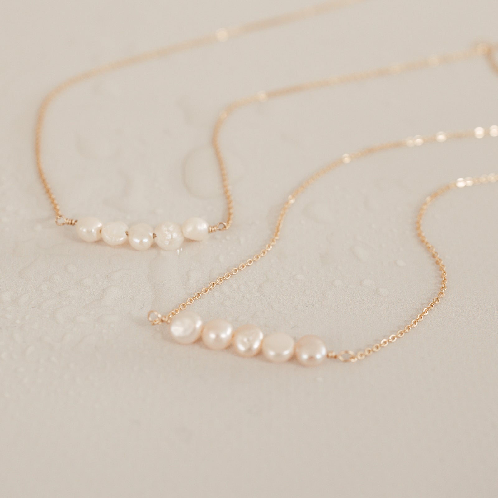 Personalised jewellery – handmade jewellery – KBN jewellery – Australian made jewellery – real pearl necklace - pearl stack necklace - handmade pearl jewellery - handmade pearl necklace - Australian made pearl necklace - unique pearl necklace 