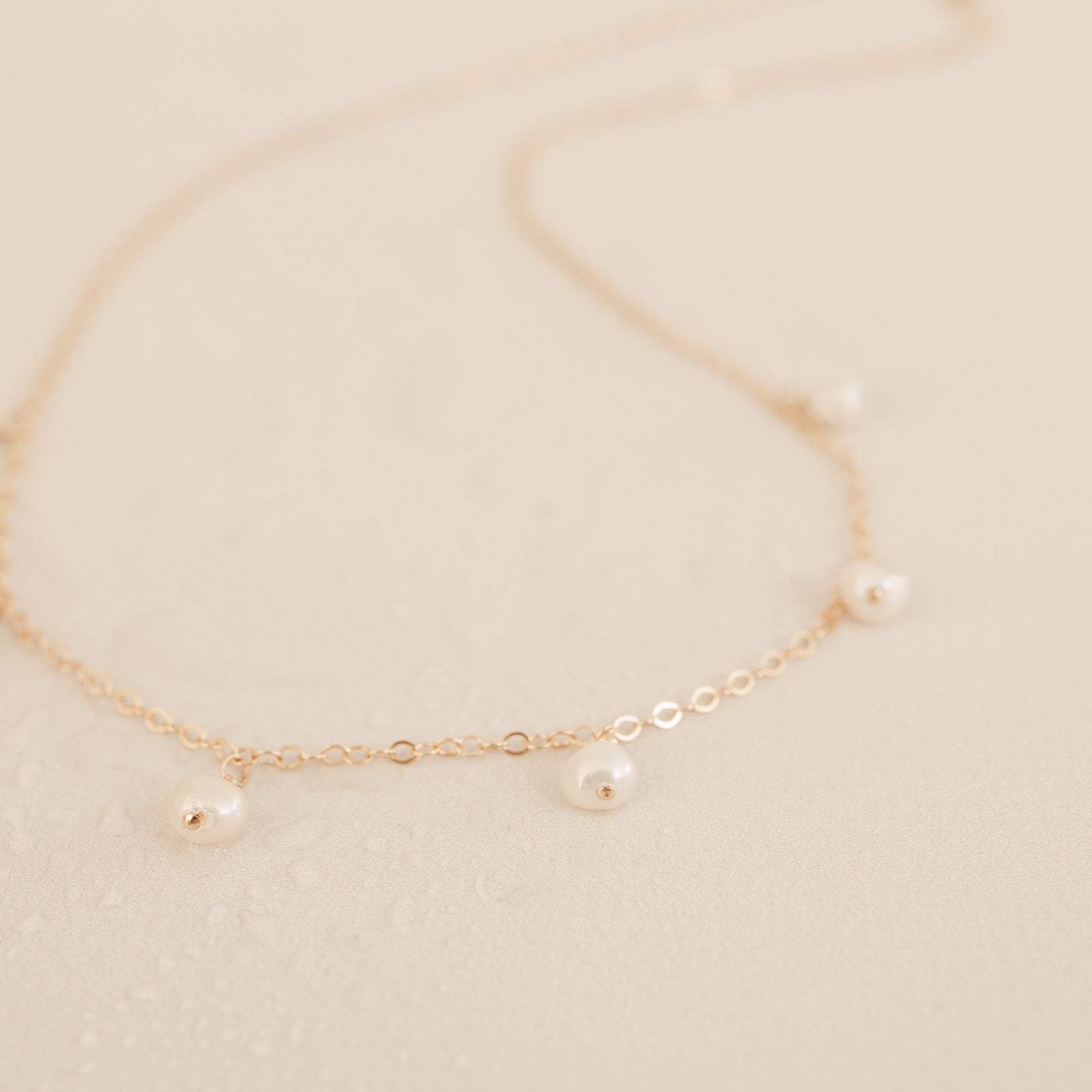 ocean Personalised jewellery - KBN Jewellery - handmade jewellery – Personalised Jewellery gifts – Dainty jewellery – pearl jewellery – pearl necklace – dainty pearl necklace – Mothers day gift – wedding gift – natural pearls – pearl jewellery – hanging pearl bracelet 