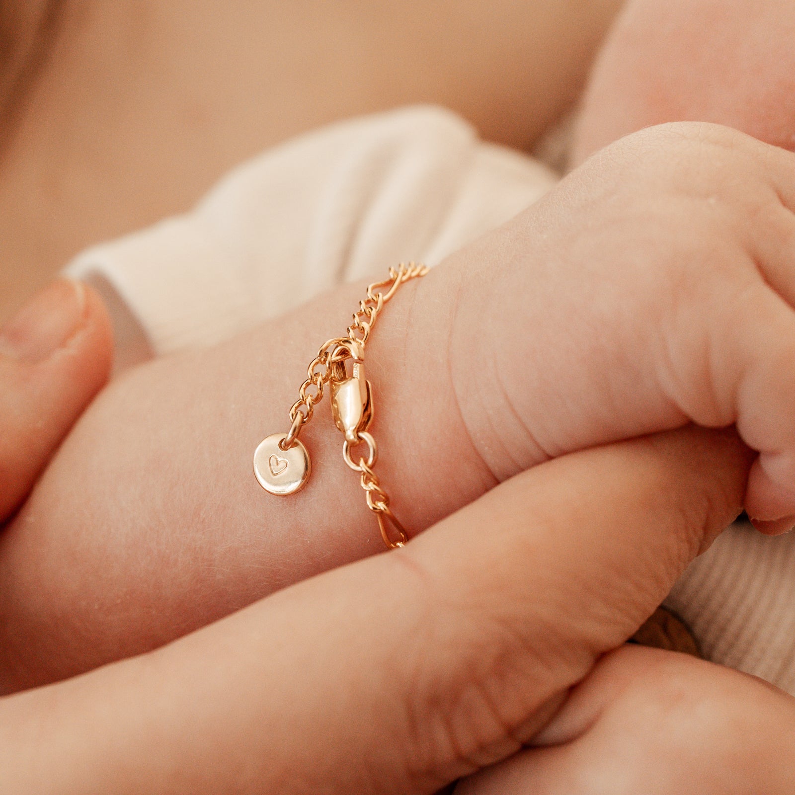 mini bracelet tiny pendant bracelet rose goldfill sterling silver goldfill initial bracelet tiny symbols figaro chain