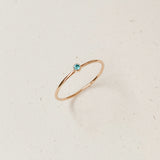december birthstone ring turquoise stone good fortune sucess symbol sterling silver goldfill