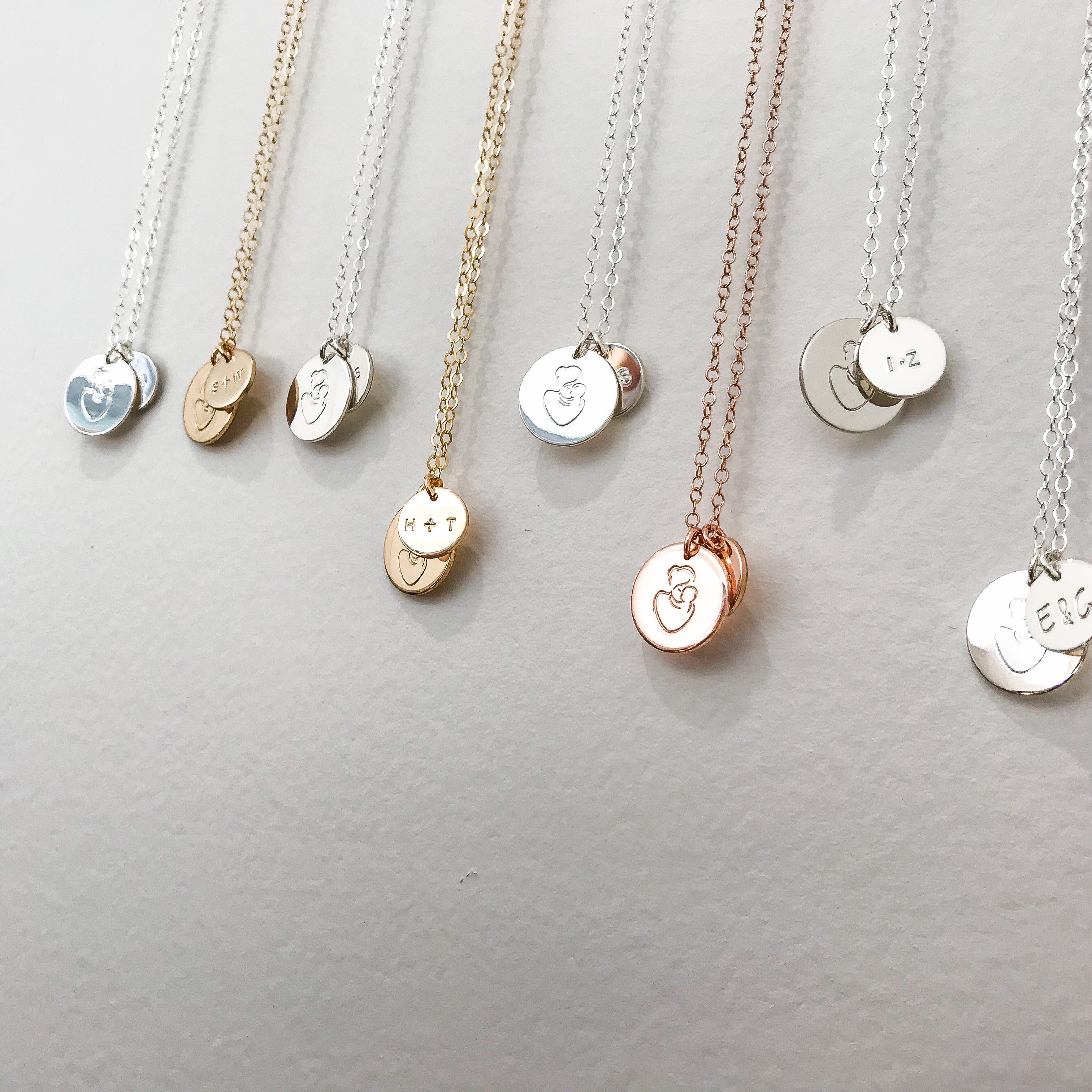 Personalised jewellery - KBN Jewellery - handmade jewellery – Personalised Jewellery gifts – Australian Made – Mumma bear necklace – first time mum present – Midwife gift – mother figure gift idea – gift ideas for mum – initial necklace 