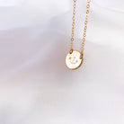 you and me necklace two initials goldfill sterling silver rose goldfill delicate meaningful necklace medium pendant