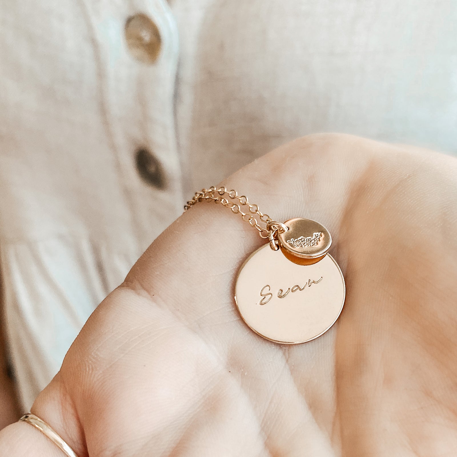 Personalised jewellery - KBN Jewellery - handmade jewellery – custom jewellery gifts – dainty necklace – large pendant necklace – children name necklace – personalised kids name necklace – kids names on necklace – family member names on necklace – gift ideas for mum – personalised gifts for mum – personalised gifts for Grandma - personalised gifts for Nanna