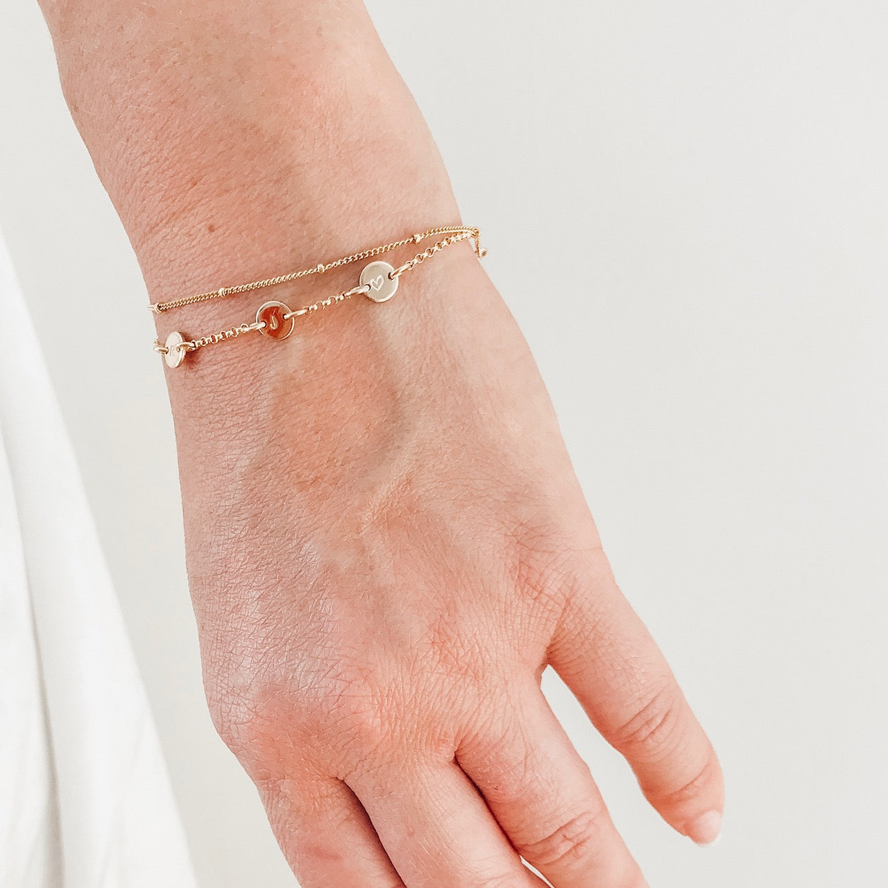 Personalised jewellery - KBN Jewellery - handmade jewellery – Personalised Jewellery gifts – personalised bracelet – symbol bracelet – simple bracelet – kid friendly bracelet – Aussie made jewellery – Australian made – sustainable jewellery – dainty bracelet