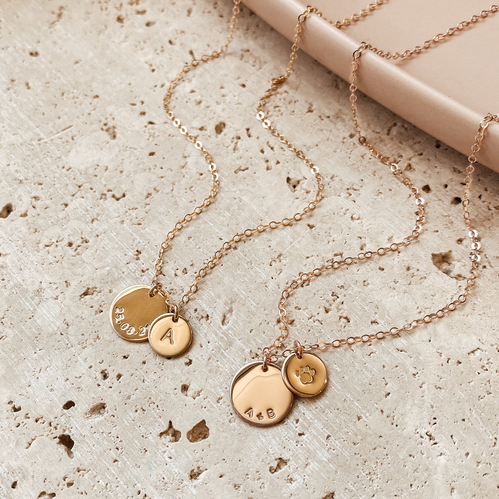 Personalised jewellery - KBN Jewellery - handmade jewellery – Personalised Jewellery gifts – Dainty jewellery- Dainty necklace - initial necklace – symbol necklace – name necklace – birth flower necklace symbol 