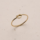 rope twist knot band stacking ring rose goldfill sterling silver goldfill perfect multiple size fit 