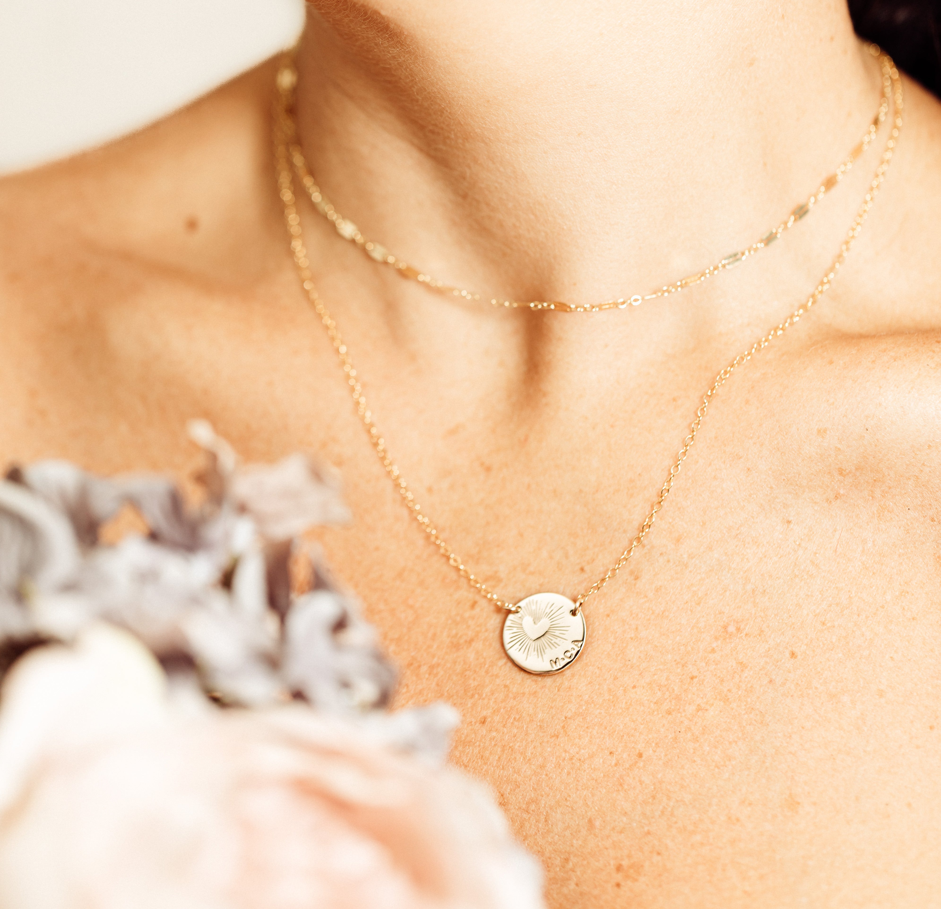 Personalised jewellery - KBN Jewellery - handmade jewellery – Personalised Jewellery gifts – Dainty jewellery- heart necklace – positive message jewellery – affirmation necklace – you are loved necklace – meaningful jewellery – personalised – hidden message necklace – gifts for loved ones – gifts for mum – gifts for daughters 