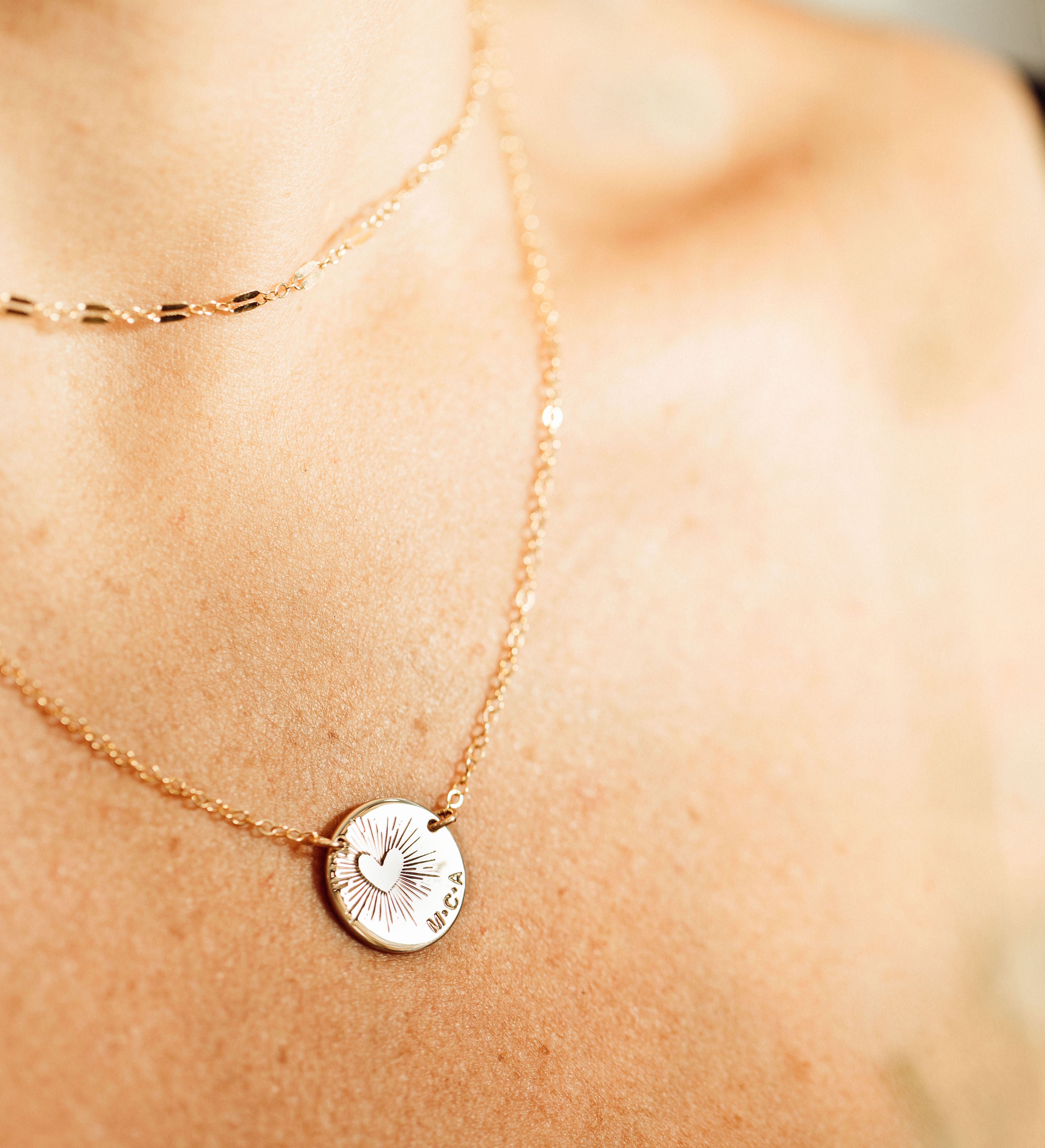 Personalised jewellery - KBN Jewellery - handmade jewellery – Personalised Jewellery gifts – Dainty jewellery- heart necklace – positive message jewellery – affirmation necklace – you are loved necklace – meaningful jewellery – personalised – hidden message necklace – gifts for loved ones – gifts for mum – gifts for daughters 