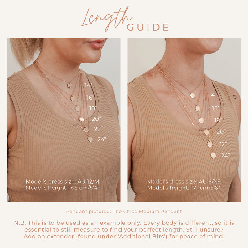 Fiori Poppy Necklace • Large Double Hole Pendant