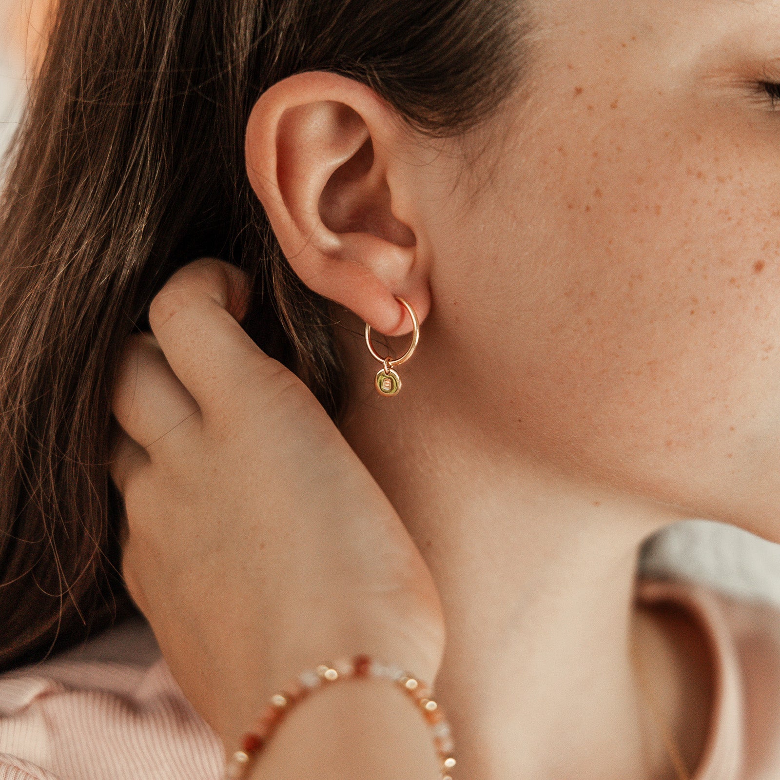 Personalised jewellery - KBN Jewellery - handmade jewellery – Personalised Jewellery gifts – dainty earrings – hoops earrings – sleepers – pendant earrings – everyday earrings – tiny hoops – tiny pendants – initial earrings – symbol earrings – children earrings – toddler earrings – huggies earrings – hoops earrings for kids 