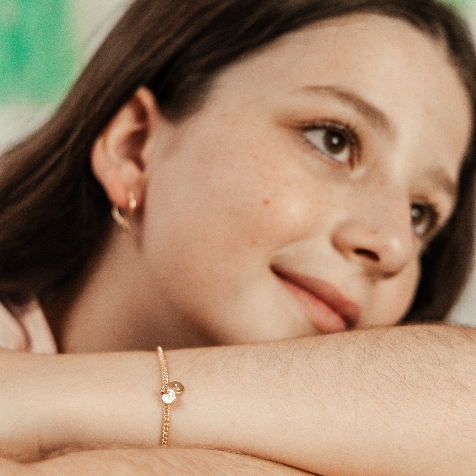 Personalised jewellery - KBN Jewellery - handmade jewellery – Personalised Jewellery gifts – Australian Made – initial and symbol bracelet – affordable jewellery for kids – children’s first bracelet – initial bracelet 