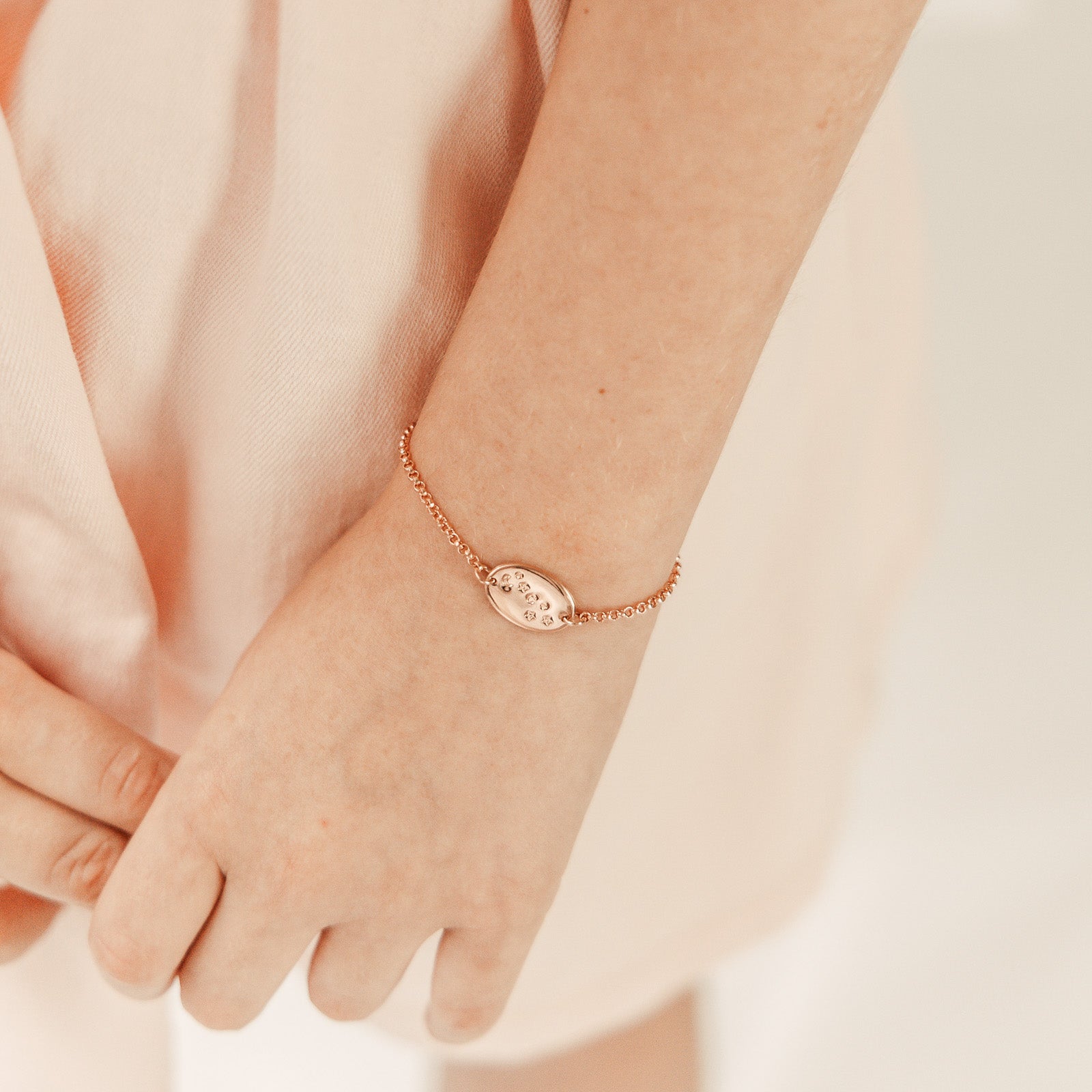 Personalised jewellery - KBN Jewellery - handmade jewellery – Personalised Jewellery gifts – Australian Made – children’s bracelet – children’s first bracelet – initial bracelet – name bracelet – affordable children’s jewellery 