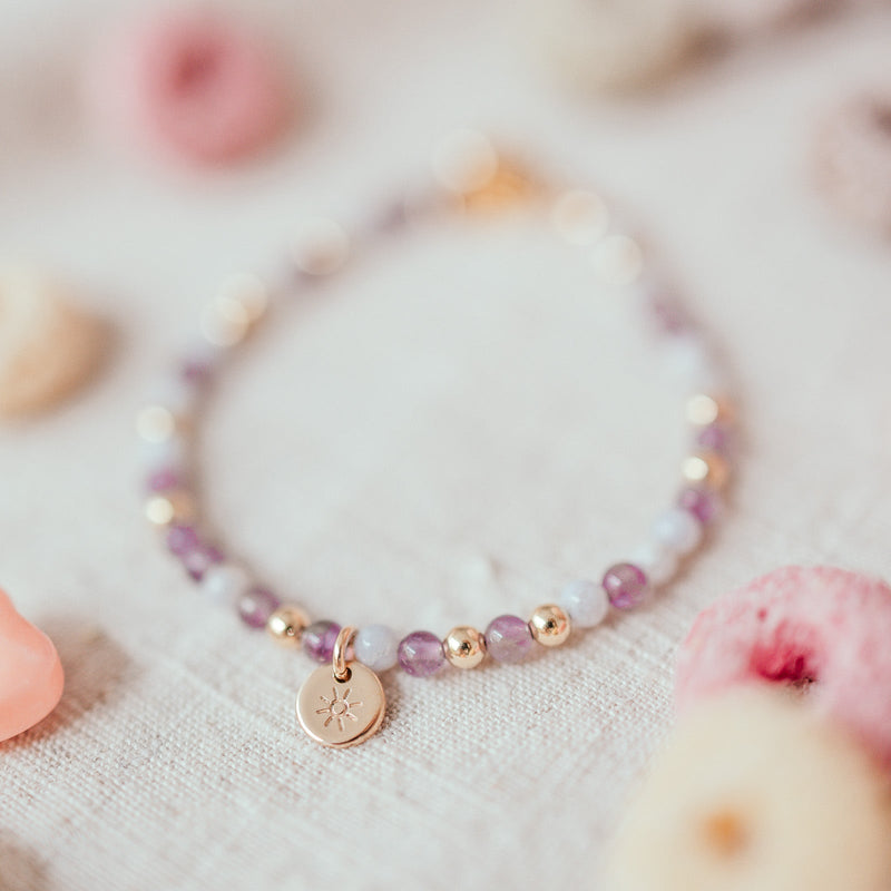 I’ve Got This • Crystal Adult Bracelet • Amethyst & Agate