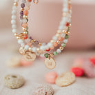 Personalised jewellery - KBN Jewellery - handmade jewellery – Personalised Jewellery gifts – Dainty jewellery – Australia made jewellery – beaded bracelet  – handmade bracelet – amethyst and agate  bracelet – initial bracelet – handmade crystal bracelet – agate bracelet – handmade crystal bracelet 