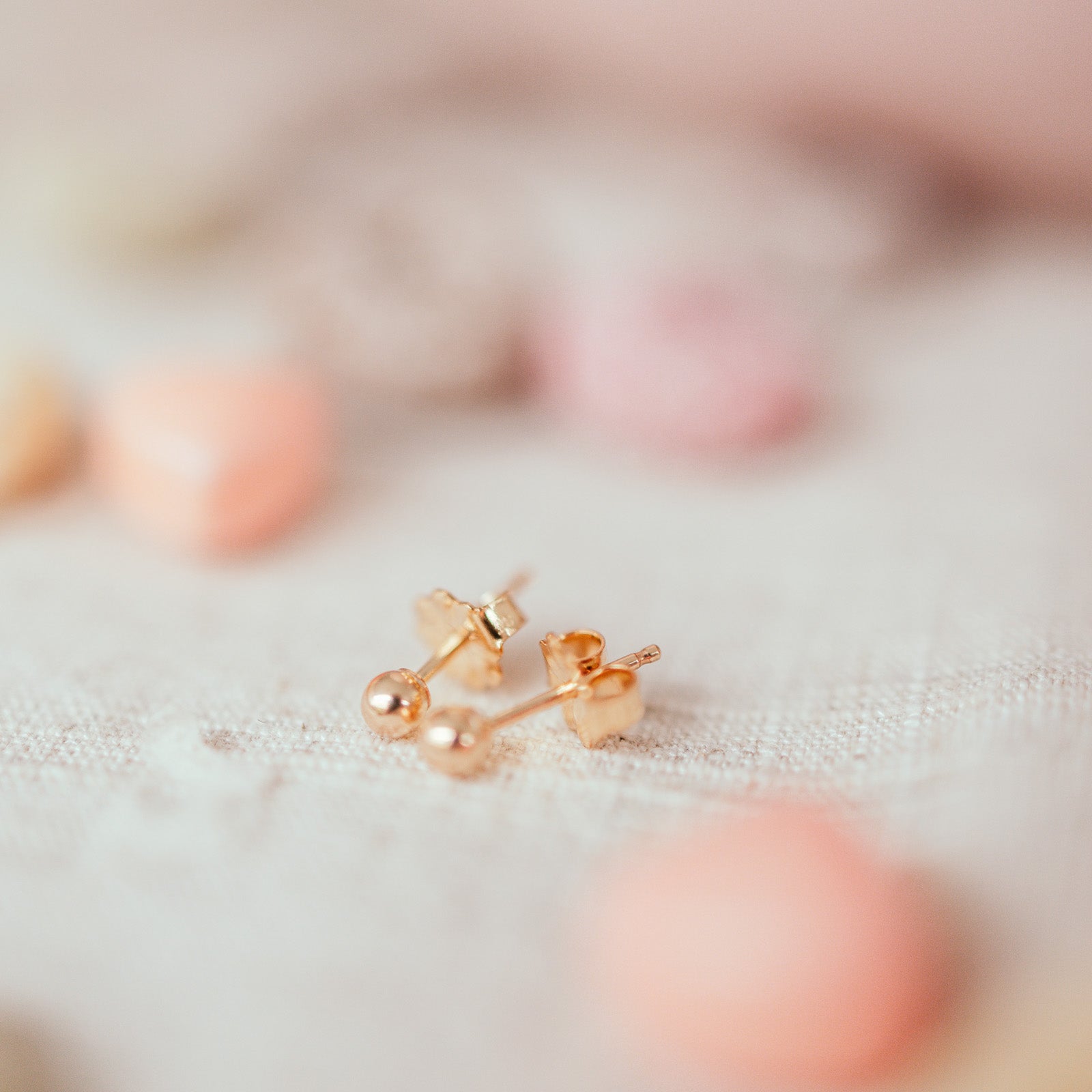 Personalised jewellery - KBN Jewellery - handmade jewellery – Personalised Jewellery gifts – Dainty jewellery – everyday earrings – ball stud earrings – children earrings – earrings from your toddler – toddler friendly earrings 