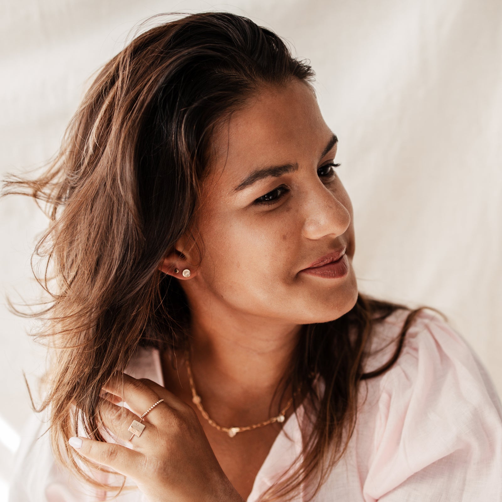 Personalised jewellery - KBN Jewellery - handmade jewellery – custom jewellery gifts –  tiny stud earrings – stacking earrings – everyday earrings 