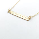 Isla Skinny Bar name Necklace australia